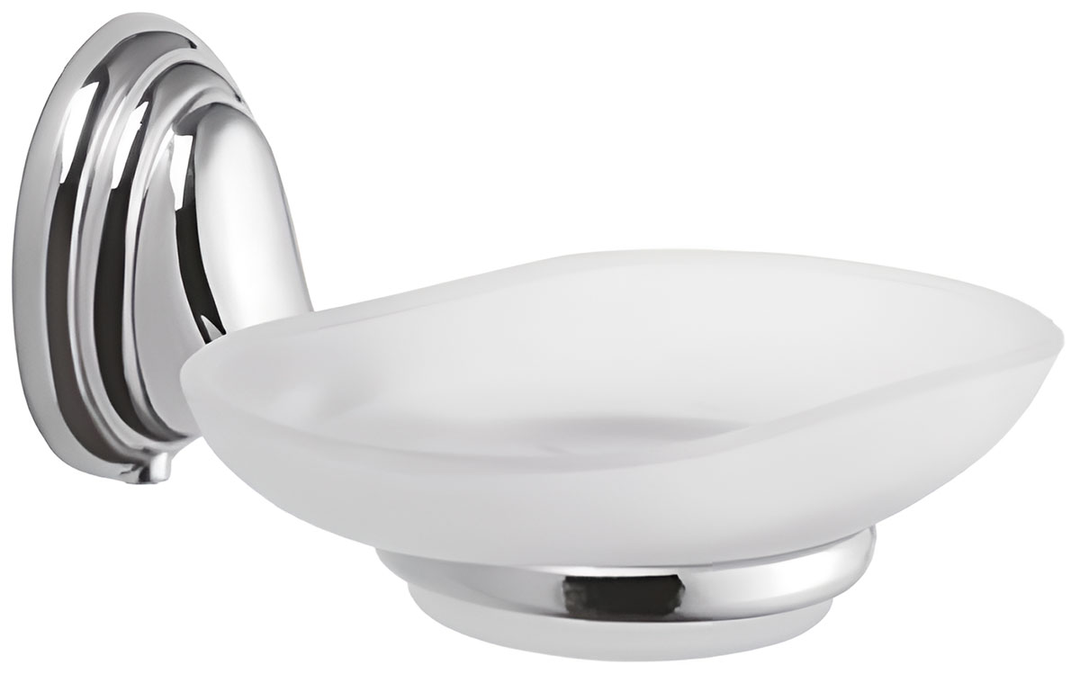 Изображение товара Мыльница D-Lin D310 хром настенная современная лаконичная стильная