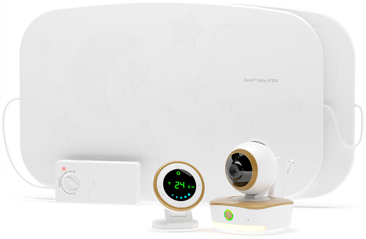

Радио-видеоняня с двойным монитором дыхания Ramili Baby (RV1800SP2) с повышенной дальностью