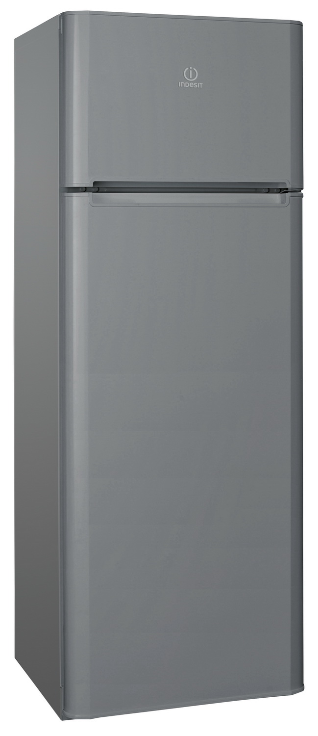 Двухкамерный холодильник Indesit TIA 14 G серебристый