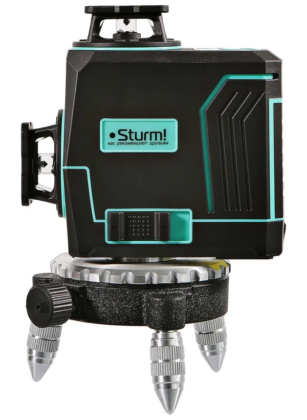 Изображение товара Лазерный уровень Sturm 4010-15-AL с зеленым лучом и пультом 12 лучей