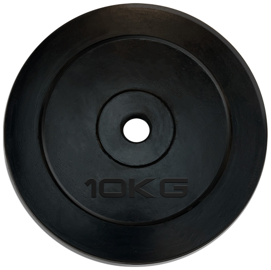 

Диск обрезиненный Unix Fit 10 кг, 25 мм, Черный