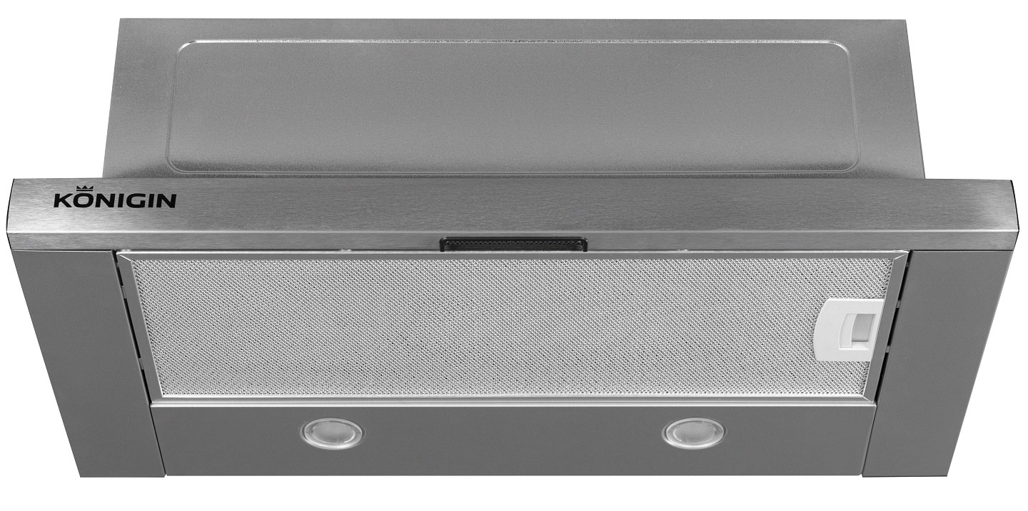 Изображение товара Встраиваемая вытяжка Konigin Pixel Out Inox 60 с механическим управлением Изображение товара Встраиваемая вытяжка Konigin Pixel Out Inox 60 с механическим управлением
