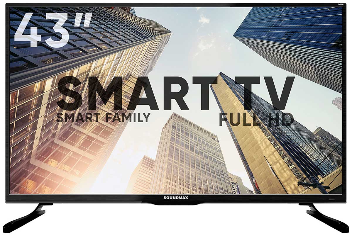 

Телевизор Soundmax SM-LED43M02S (черный)