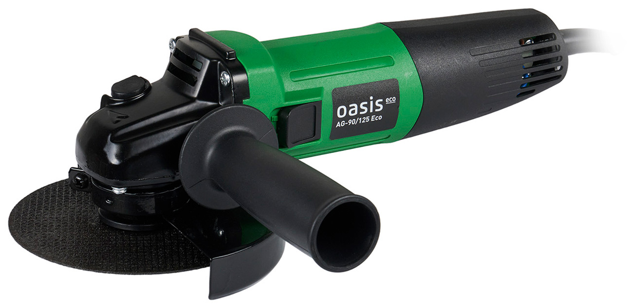 

Угловая шлифовальная машина (болгарка) Oasis Eco AG-90/125