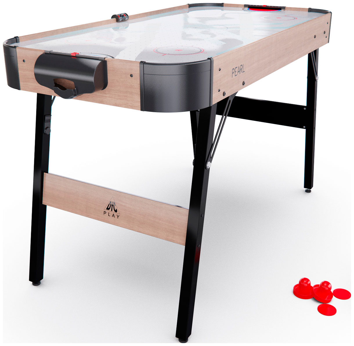 Изображение товара Игровой стол DFC Pearl AT-160 аэрохоккей с электросчетчиком и складной конструкцией