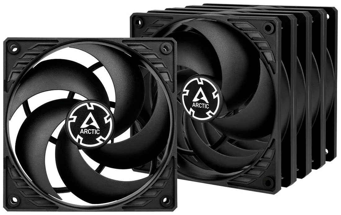 Изображение товара Вентиляторы Arctic P12 Value pack 5 шт 120 мм для корпуса компьютерный охлаждение