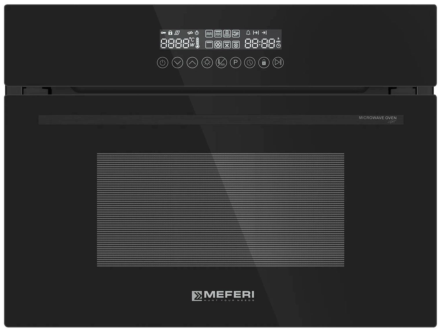 Изображение товара Электрический духовой шкаф Meferi MEO609BK MICROWAVE