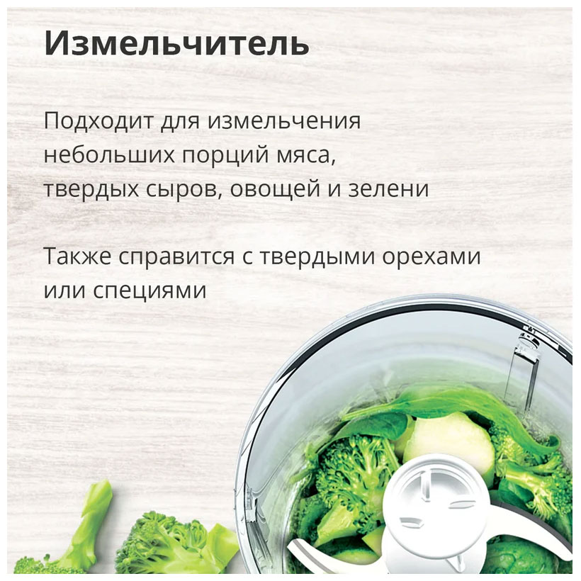 Изображение товара Погружной блендер Blackton Bt HB401S, белый/синий