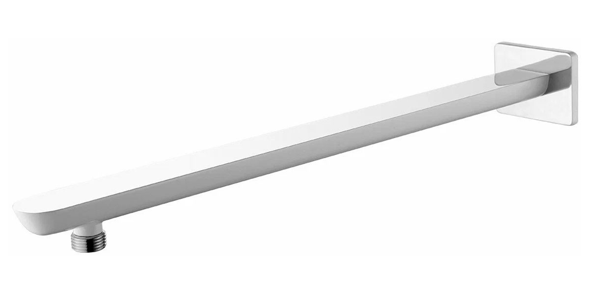 Изображение товара Держатель для лейки верхнего душа Lemark настенный, латунь/хром/белый (LM4987CW)