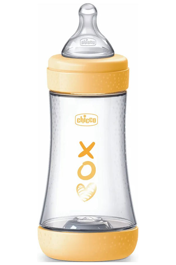 Изображение товара Бутылочка Chicco пластмассовая, P5 NEW UNI, 240 мл, с/с, норм.поток