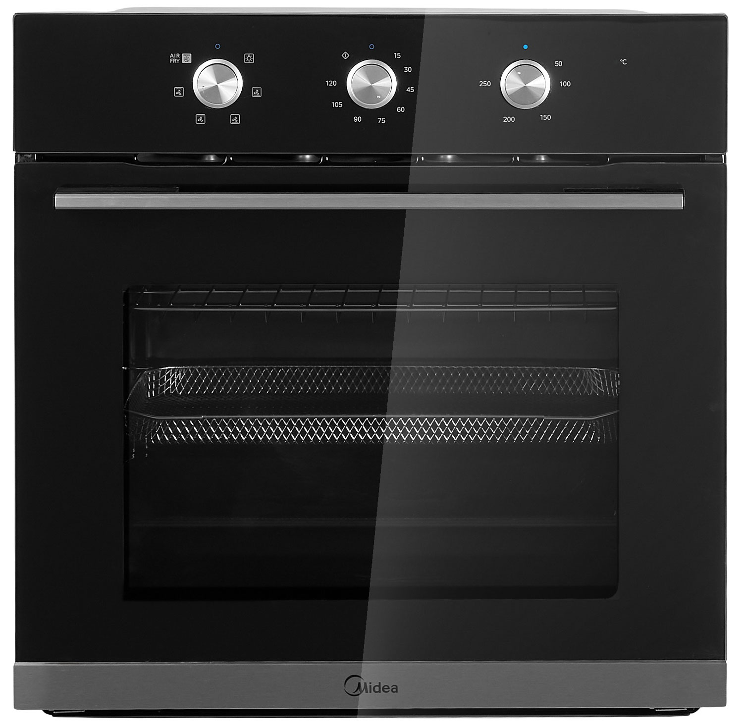 Изображение товара Электрический духовой шкаф Midea MO37003GB с 6 режимами и функцией AirFry