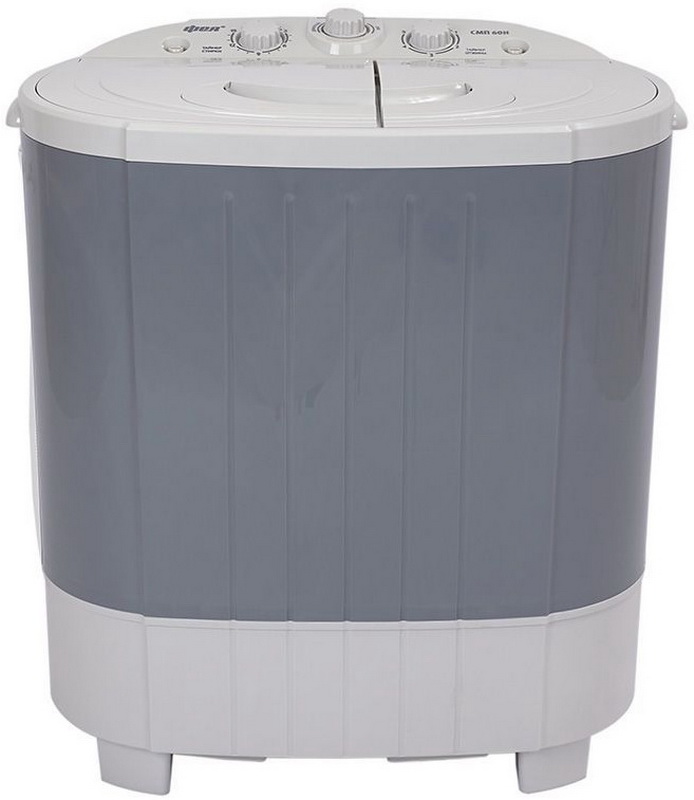 Изображение товара Активаторная стиральная машина Фея СМП 60 Н серый компактная для дома