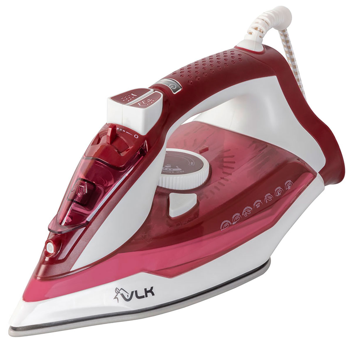 Утюг VLK VESUVIO 2300, белый/пурпурный Утюг VLK VESUVIO 2300, белый/пурпурный