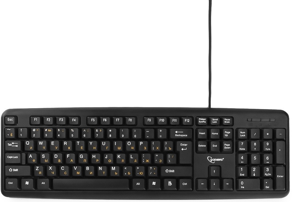 

Клавиатура Gembird KB-8320U-BL, Черный