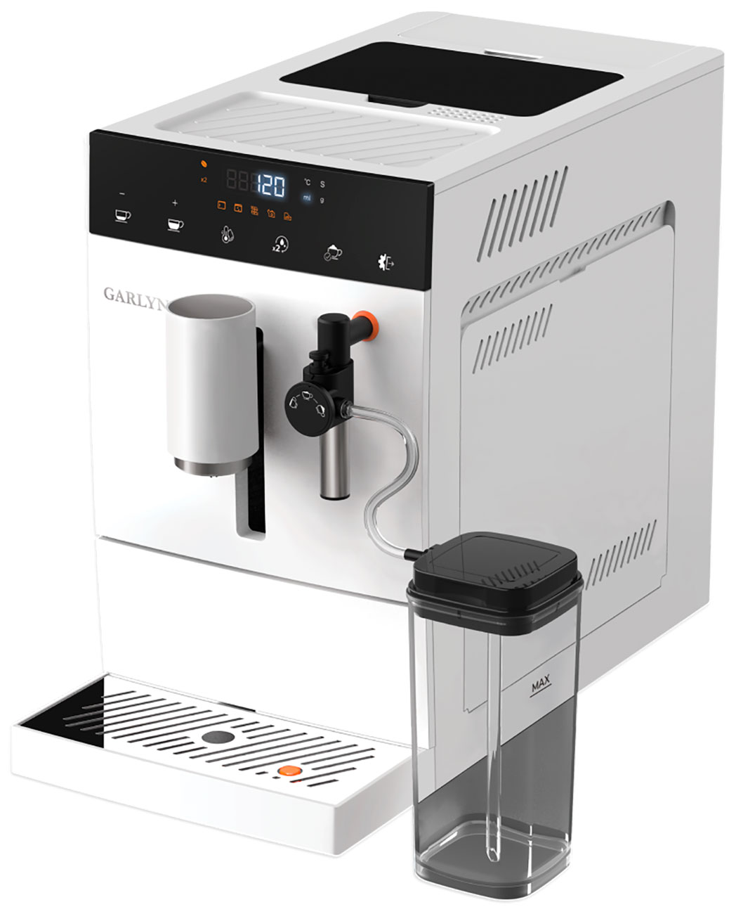 Изображение товара Автоматическая кофемашина Garlyn L500 с капучинатором и регулятором крепости