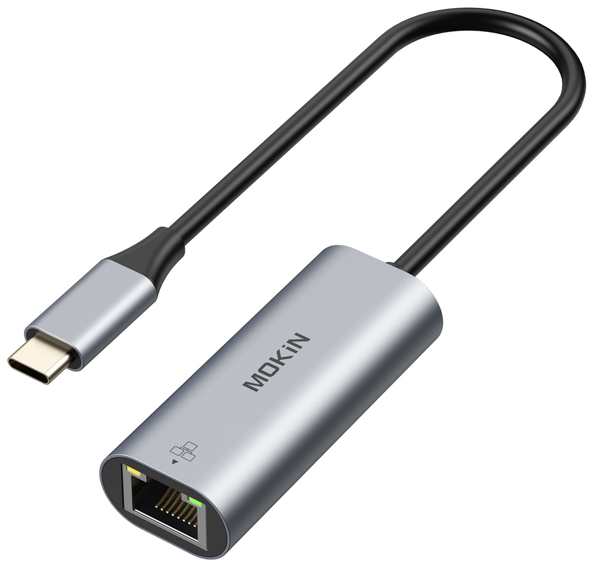 Изображение товара USB-C Gigabit Ethernet адаптер Mokin MOUC1501 для ноутбуков и планшетов