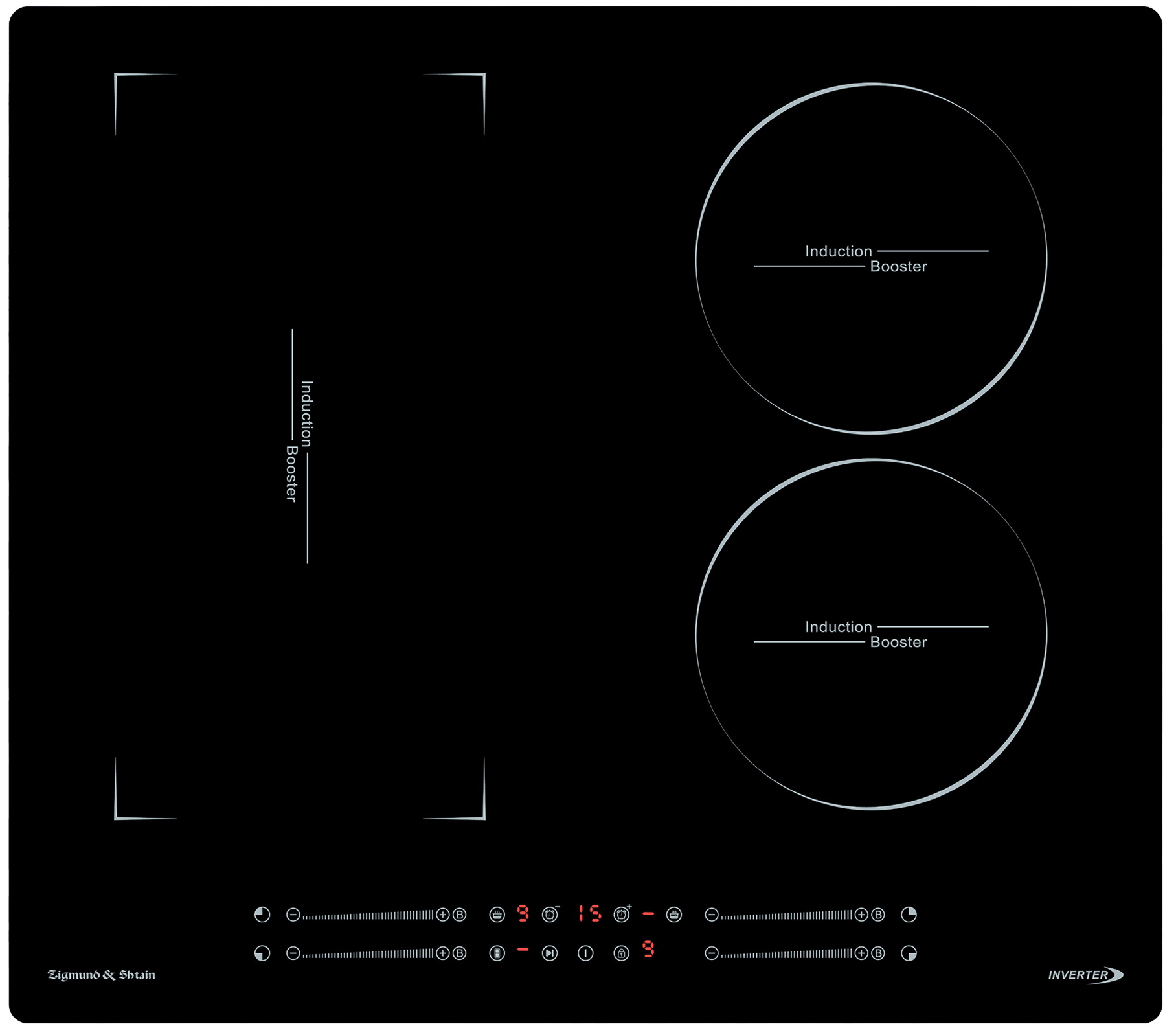 Изображение товара Электрическая варочная панель Zigmund & Shtain CI 49.6 B