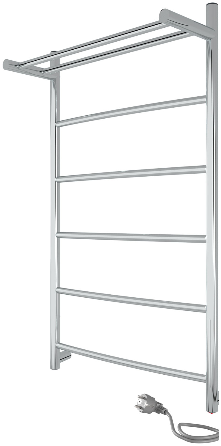 Изображение товара Электрический полотенцесушитель Indigo Arc, с полкой, хром (LCAE80-50PR)
