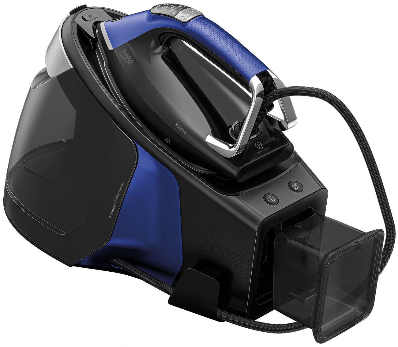 Изображение товара Парогенератор Beko SGA 9130 B с мощностью 3000 Вт и турборежимом