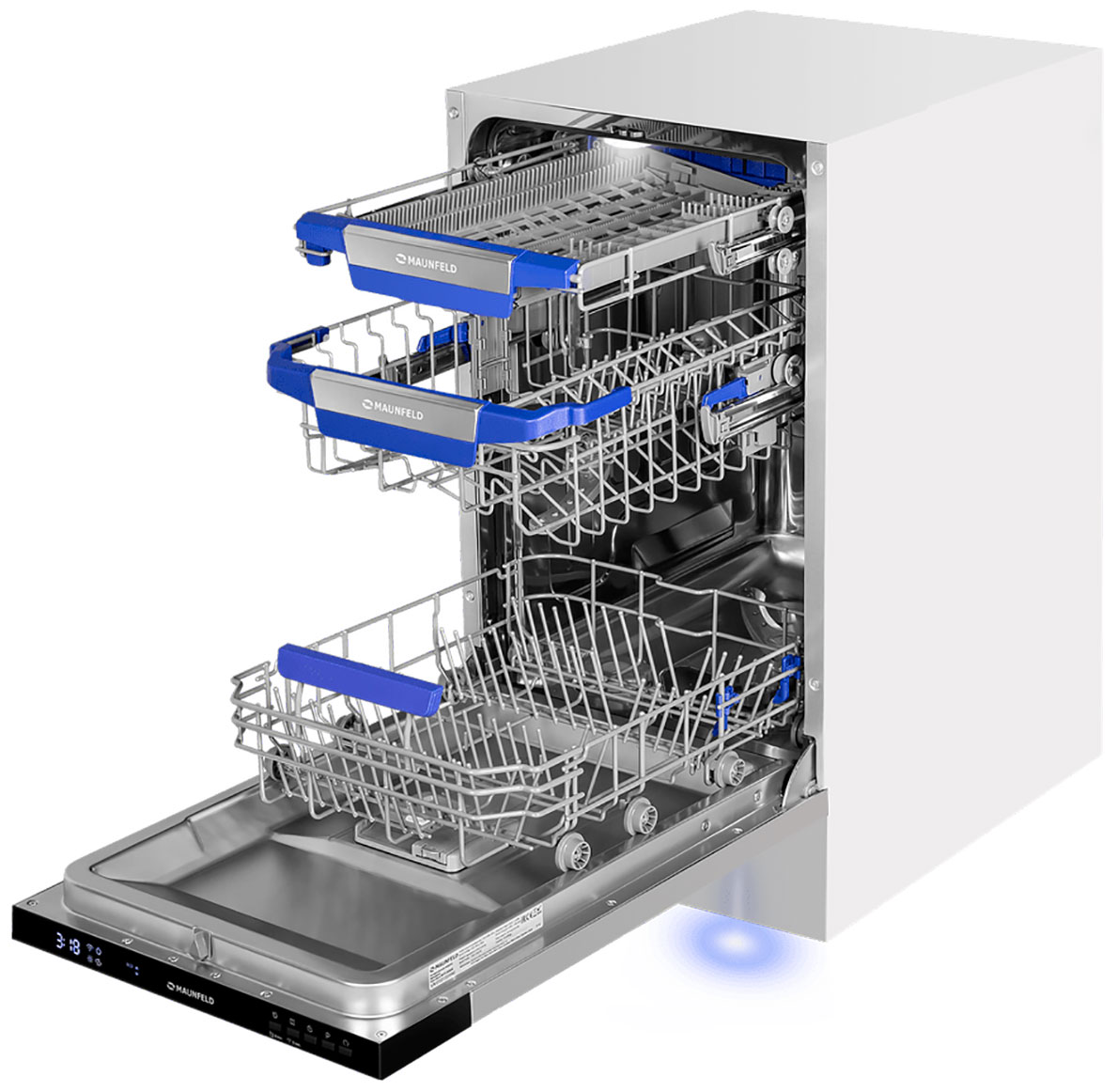 Изображение товара Встраиваемая посудомоечная машина Maunfeld MLP45230 Light Beam Wi-Fi
