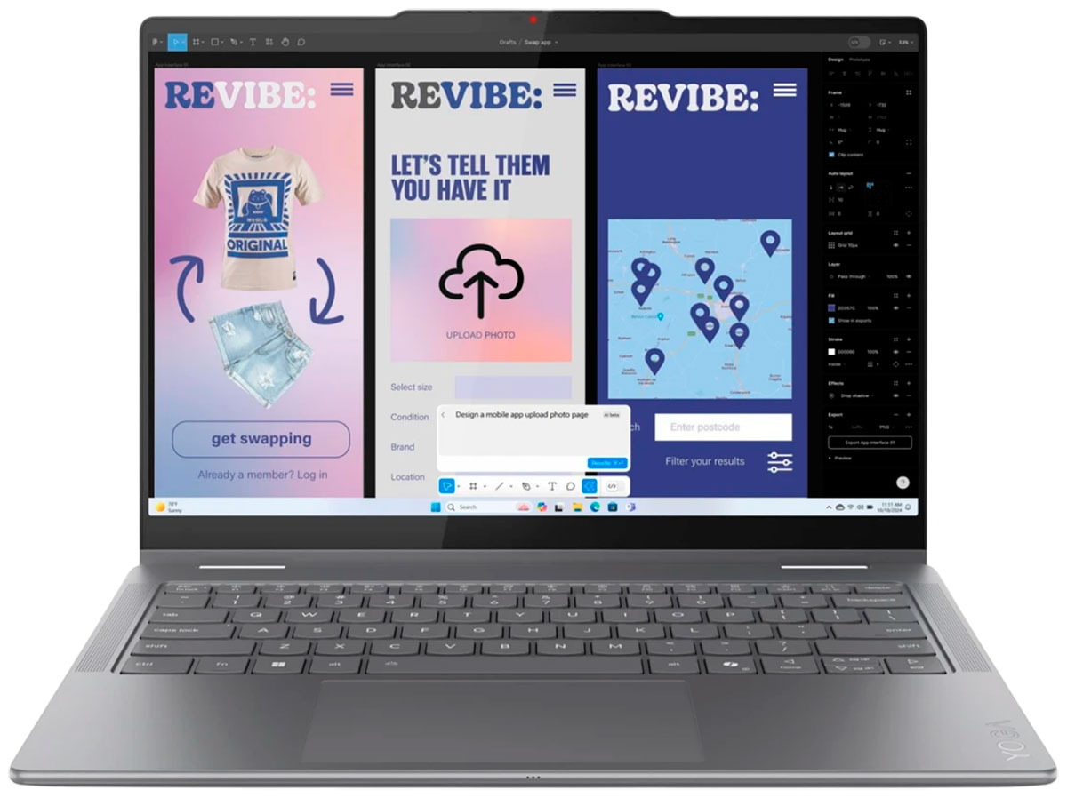 фото Ноутбук lenovo yoga 7, 2-in-1, 14ill10, 14'' (83jq003grk)