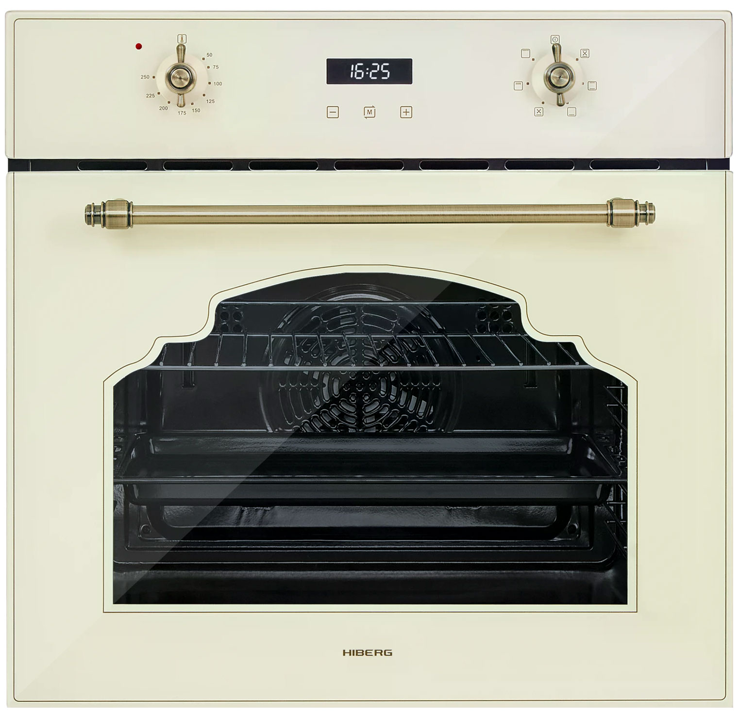 Изображение товара Электрический духовой шкаф Hiberg VM 6260 RY с грилем и конвекцией