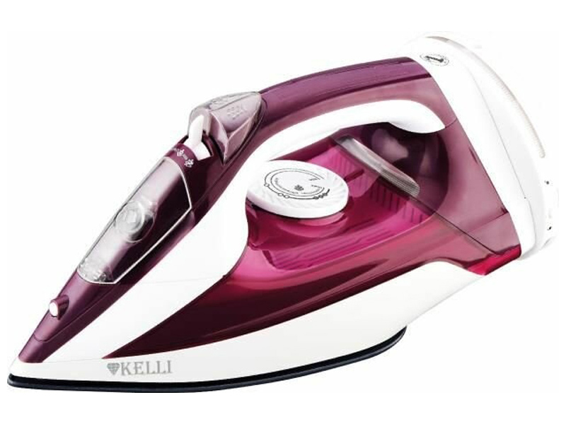 Изображение товара Утюг дорожный Kelli KL-1655, лиловый, беспроводной