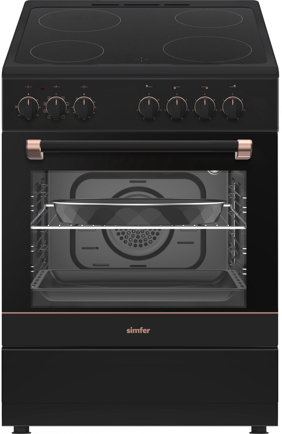 

Электроплита Simfer F66VL09025, Антрацит