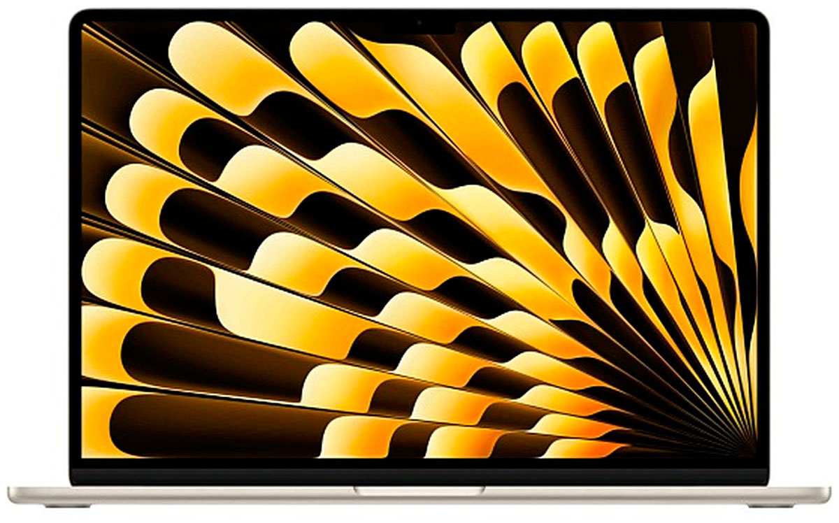 фото Ноутбук apple macbook air 13 starlight a3449 (mdhc4zp/a)