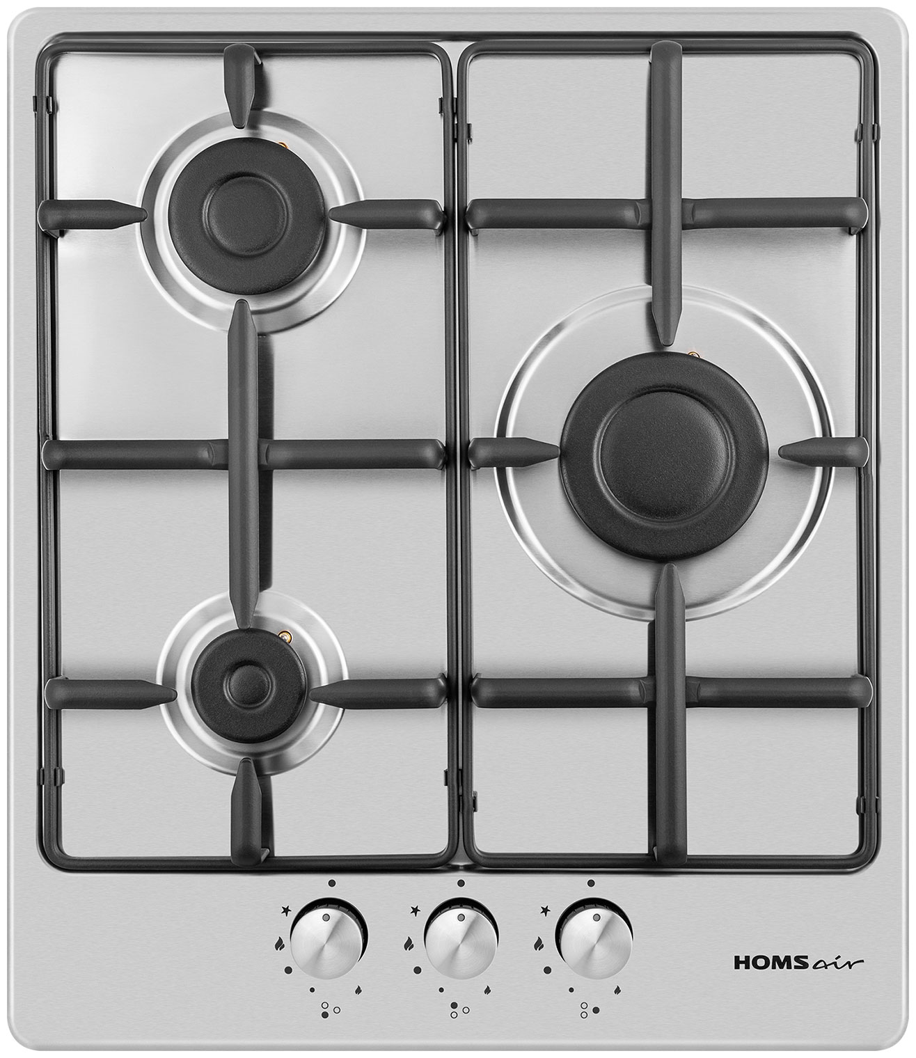 

Газовая варочная панель Homsair HGS433GS, Нержавеющая сталь