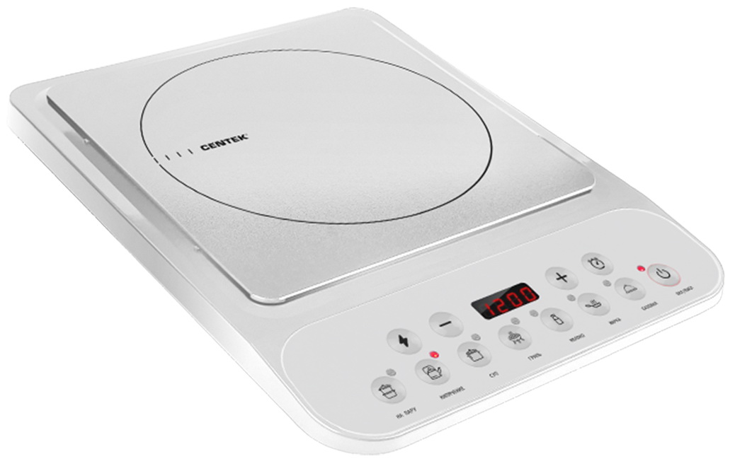 Изображение товара Настольная плита Centek CT-1517 White Изображение товара Настольная плита Centek CT-1517 White