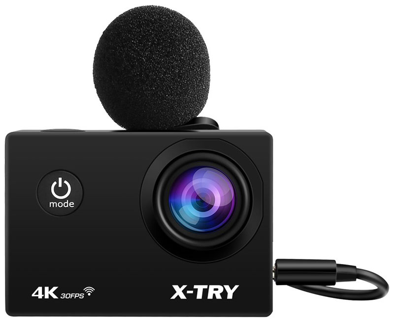 Цифровая камера X-TRY XTC183 EMR 4K WiFi СЗУ Цифровая камера X-TRY XTC183 EMR 4K WiFi СЗУ