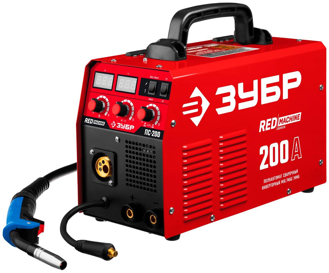 

Инвертор сварочный Зубр ПС-200, 200 А