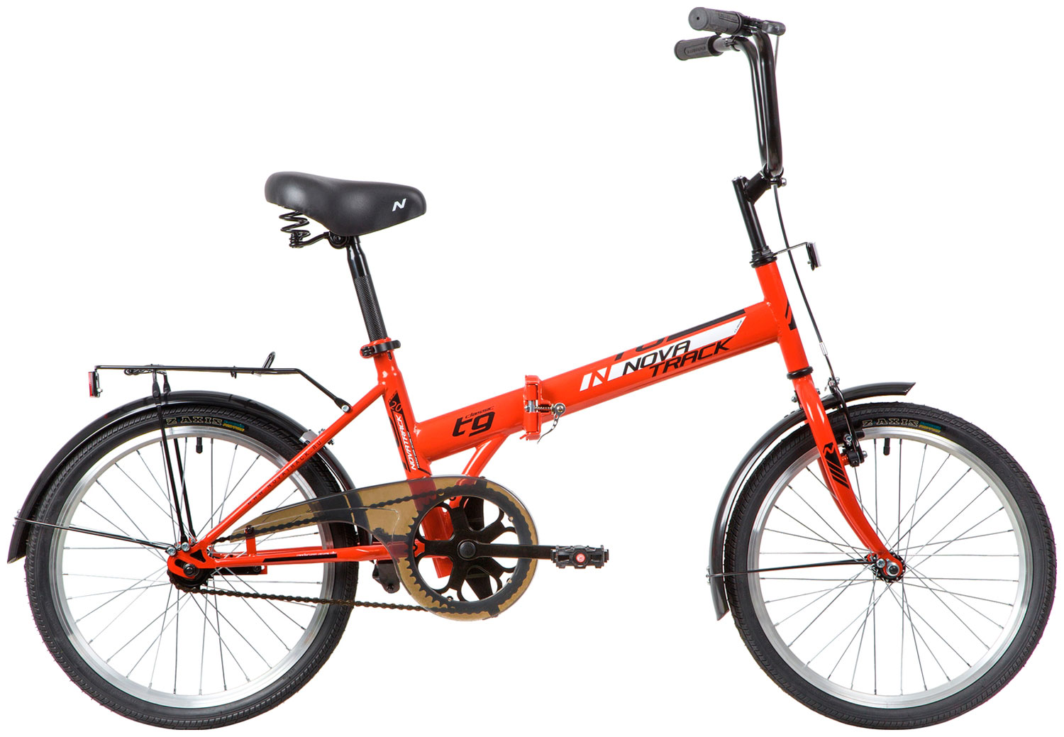 Велосипед Novatrack 20NFTG301V.RD20 20'' складной, TG20 classic 2.1, красный, 140674