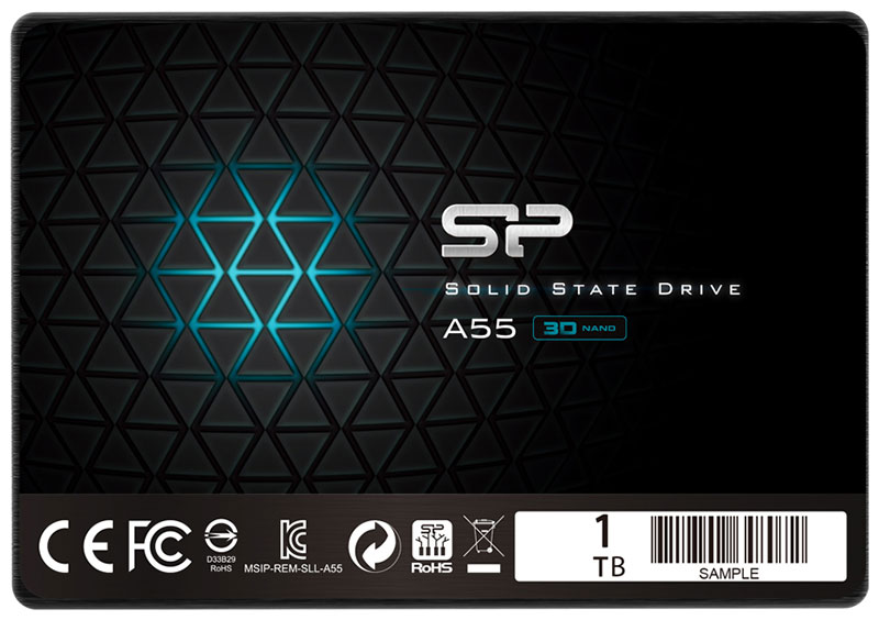 Изображение товара SSD Silicon Power SATA III 1Tb Ace A55 2.5" Быстрая и надежная память