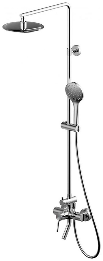 Изображение товара Душевая стойка Bravat Palace F6172217CP-A-RUS хром с трехрежимным душем