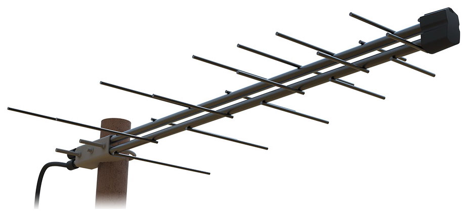 Антенна телевизионная пассивная уличная Ritmix RTA-302-20 S антенна уличная funke bm 4527 пассивная дальнего действия dvb t2 35 км 9 дби