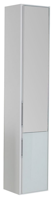 Изображение товара Шкаф-пенал для ванной Aquanet Гласс 35 белый (00196962)