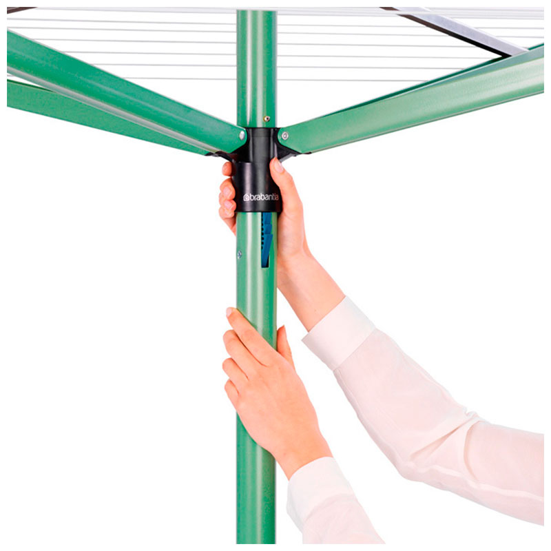 Изображение товара Сушилка для белья Brabantia "Topspinner" уличная зеленая 50м навески, 290367