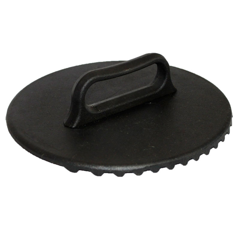 Изображение товара Крышка-пресс Камская посуда кп8060 чугунная под сковороду гриль