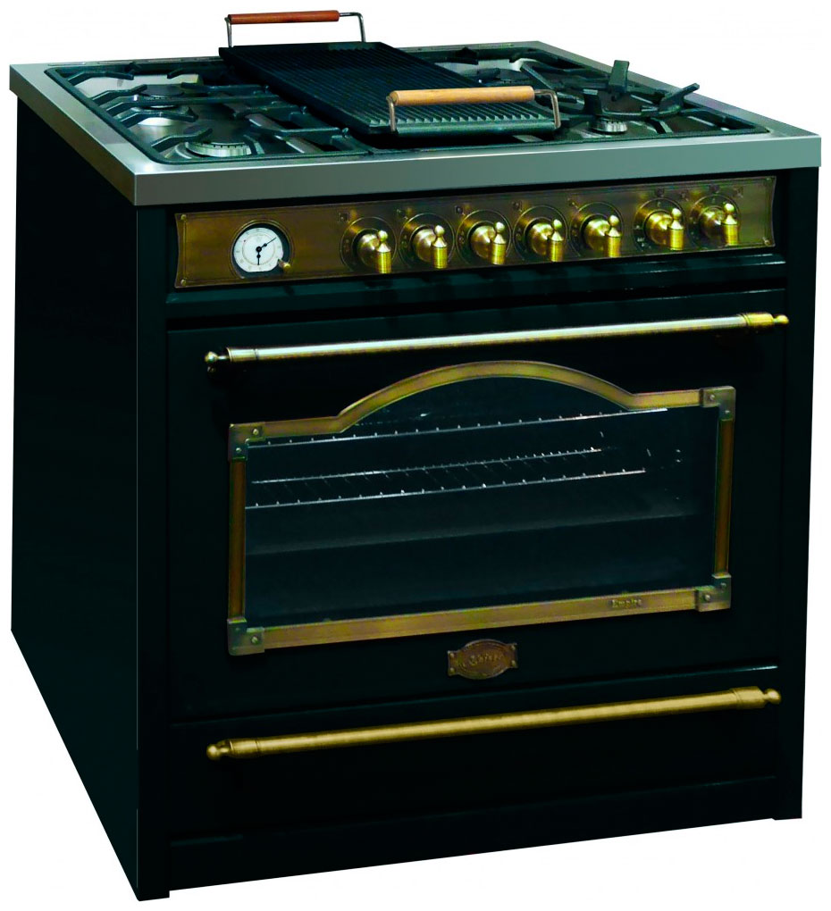 Изображение товара Комбинированная плита Kaiser HGE 93555 Em с 5 газовыми конфорками и электрическим духовым шкафом