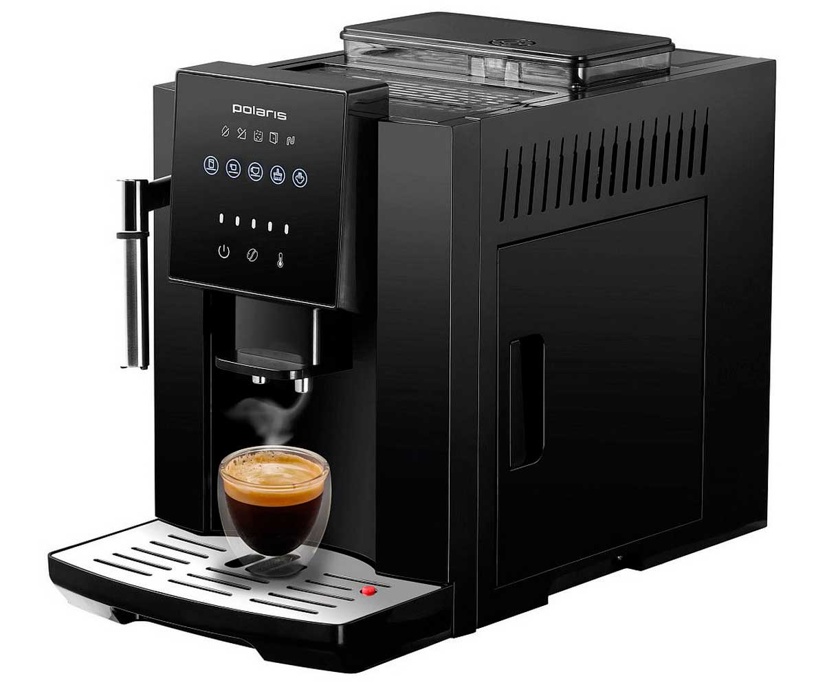 Изображение товара Кофемашина автоматическая Polaris PACM 2041SW Черный