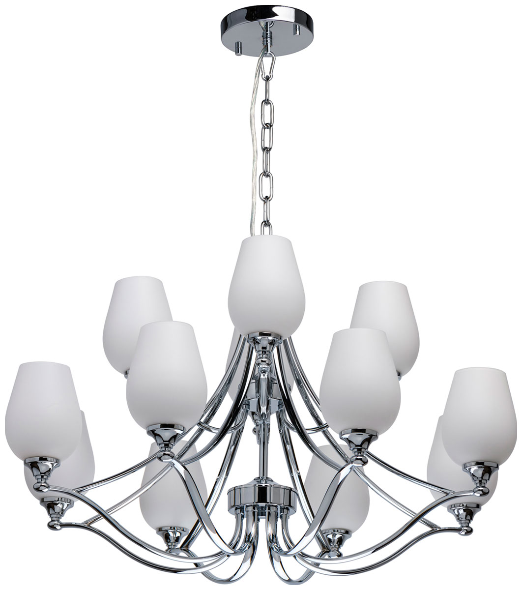 Изображение товара Люстра подвесная Chiaro Палермо 12*60W E27 220 V 386016512