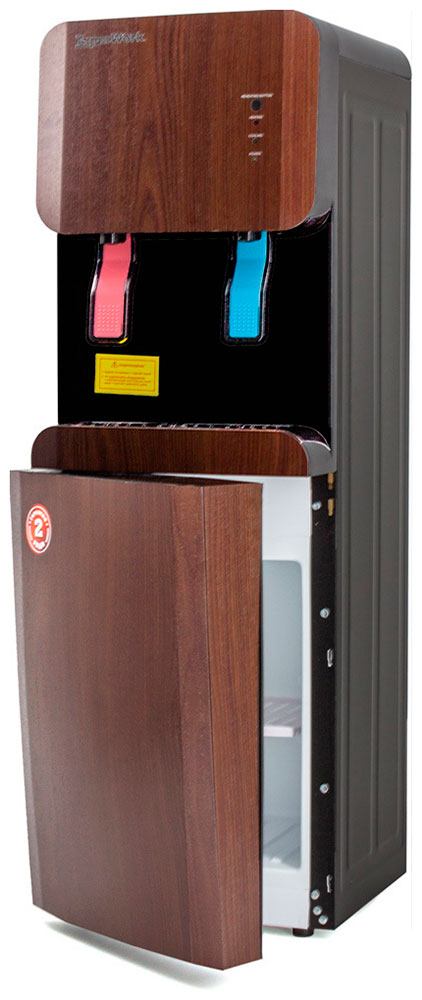 Изображение товара Кулер для воды Aqua Work 105 LDR черный-венге напольный эл.охл. шкаф турбо нагрев 25045