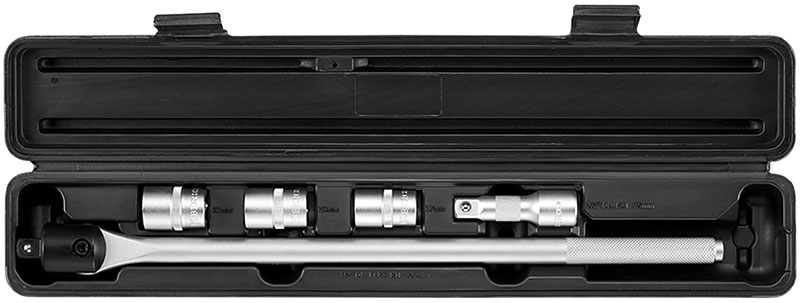 Изображение товара Набор инструментов для замены колес Berger ТРИР BG2166 5 предметов в кейсе