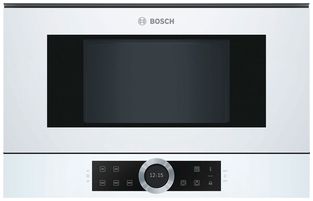 цена Встраиваемая микроволновая печь СВЧ Bosch BFR634GW1 Встраиваемая микроволновая печь СВЧ Bosch BFR634GW1