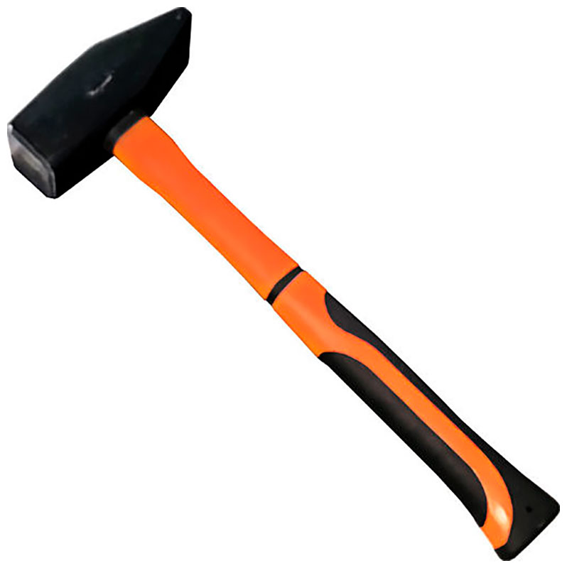 Изображение товара Молоток Вихрь 800гр с квадратным боем и фиберглассовой ручкой