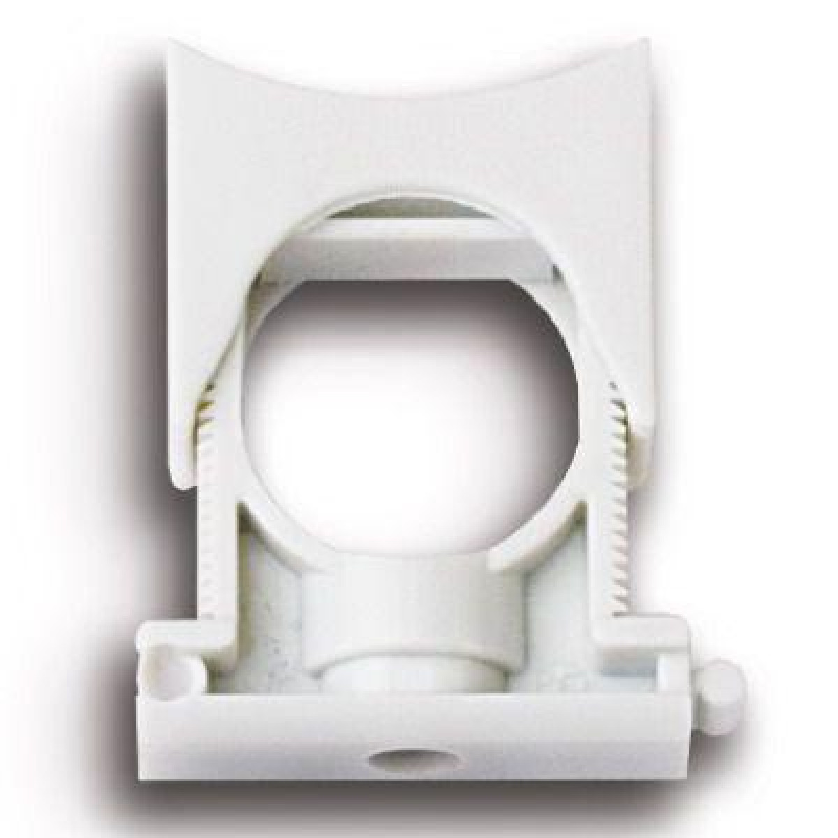 Изображение товара Кабели, провода и аксессуары DKC Держатель для труб (клипса) d20-32мм раздвижной