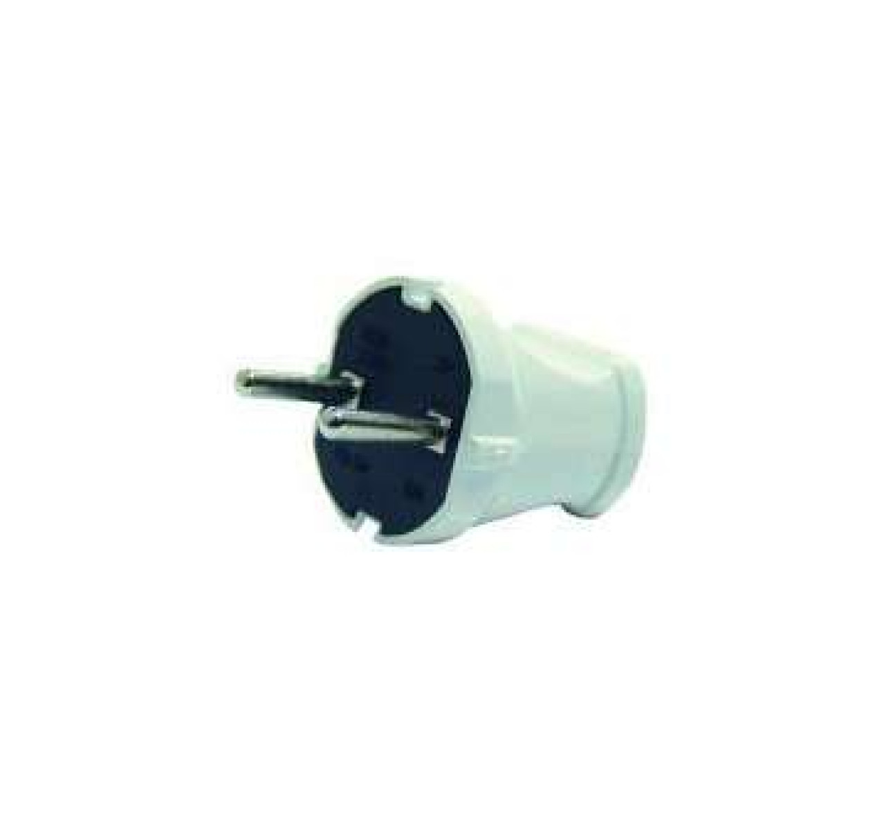 Изображение товара Электрическая вилка Makel без заземления белая 2 полюса IP20