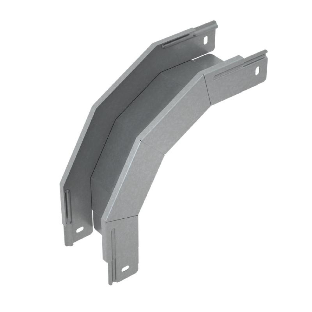 Изображение товара Вертикальный внешний угол для кабеленесущих систем 100х50 сталь 0.8мм ПЛЮС VLplus90-50-100